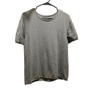 Outerknown Recycled Cotton Knit Shirt Crew Sage Green Size M